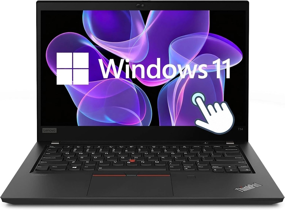 NOTEBOOK RICONDIZIONATO LENOVO T14 GEN2, DISPLAY 14' FHD TOUCHSCREEN, INTEL I5- 1145G7, 16GB DI RAM, SSD 256GB NVME, USB 3.2, WIFI AX, WIN11